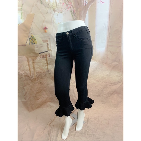 McGuire Kick Flare Frayed in Black - Picture 2 of 10